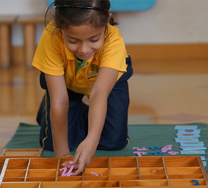 Language Teaching at Cherubs Montessori School